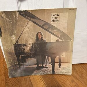 Carole King – Music (Ode SP 77013, 1971)‎ w/Insert, Textured Gatefold, VG